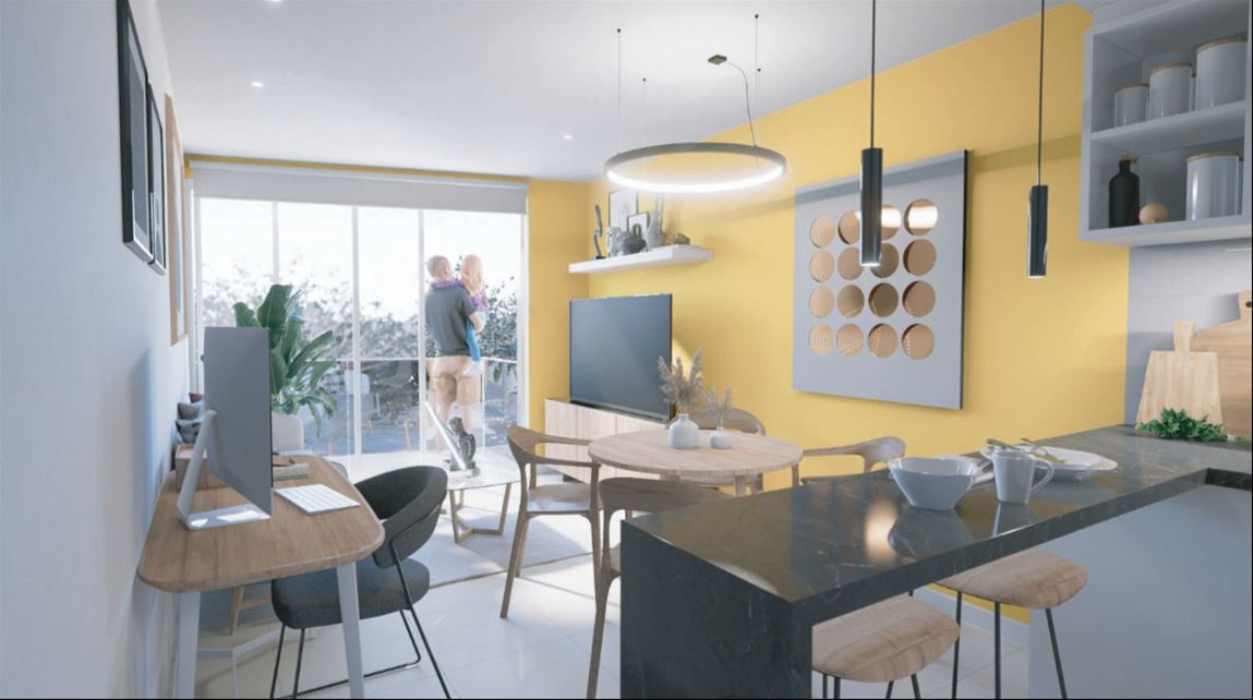Apartamento un dormitorio en venta en La Blanqueada - Principal