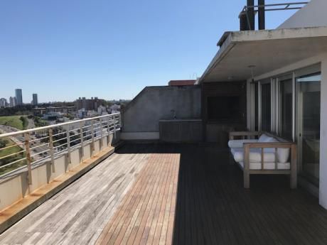 Penthouse Duplex Malvin. Unico! 2 Gges. Est Leña Y Parrill Exclusivo.