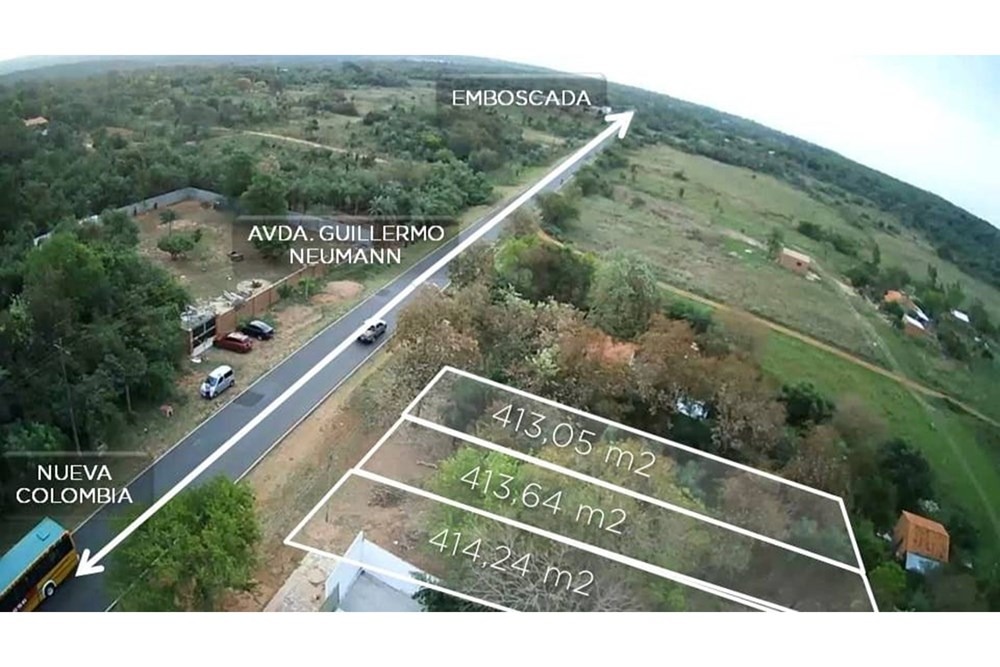Terreno en Venta-Guillermo Neumann, Isla Alta, Emboscada, Cordillera — foto 3