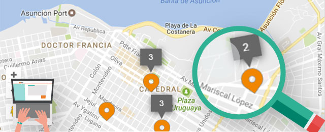 Dinos qué estás buscando y te diremos en qué zona encontrarlo
