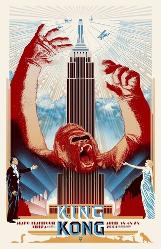 Afiche de King Kong 1933