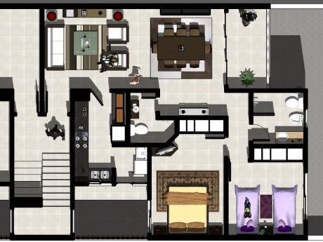 Vendo Dpto. A Estrenar Zona Brasilia De 2 Dorm.