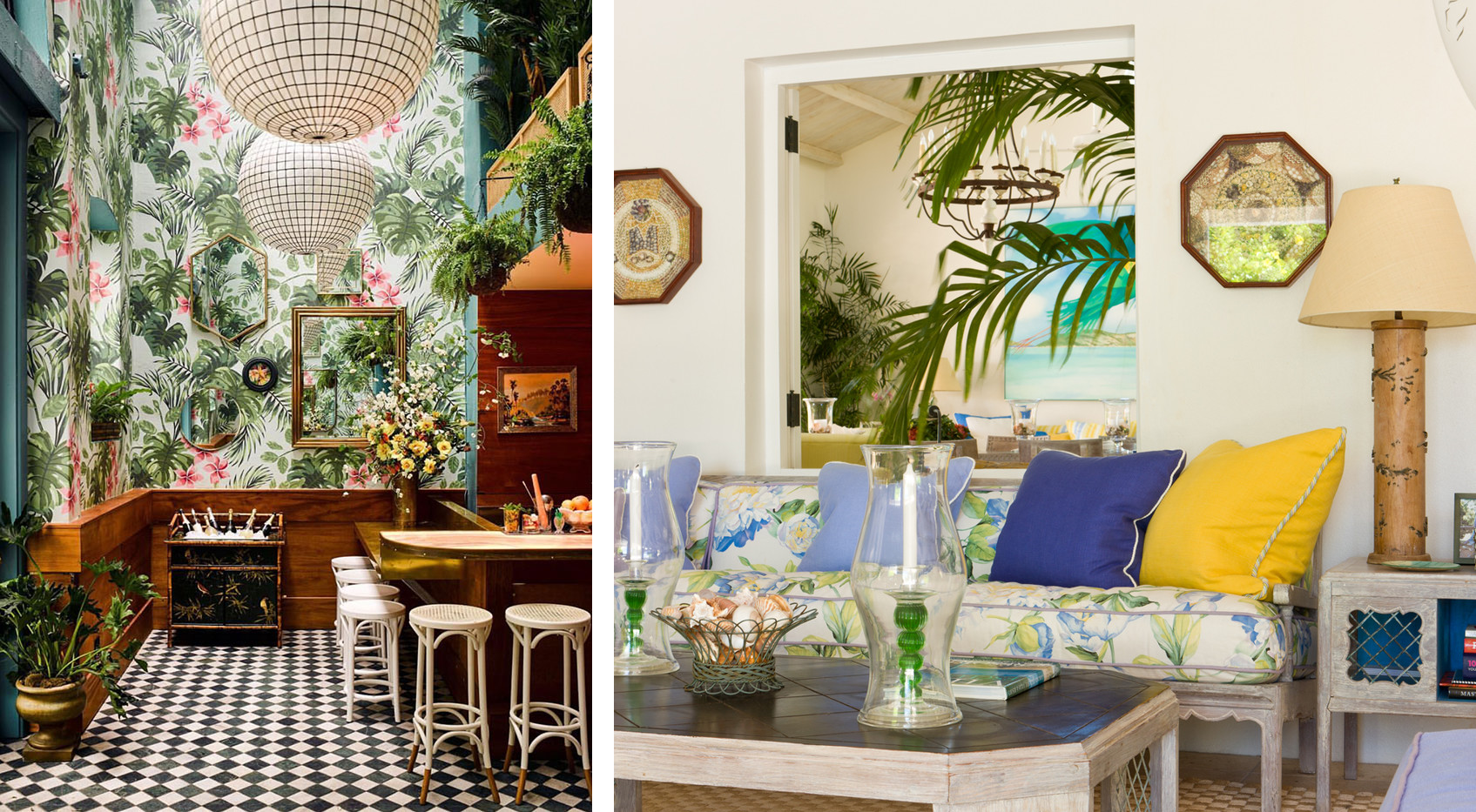 Tendencia de Decoración Tropical