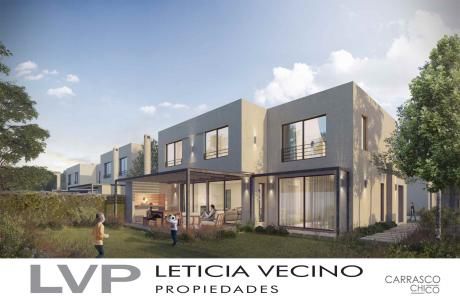 Casa Barrio Privado En Pleno Carrasco Sur