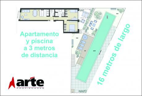 2 Dorm, 77m2, Amplio, Patio, Orientado Al Sol.