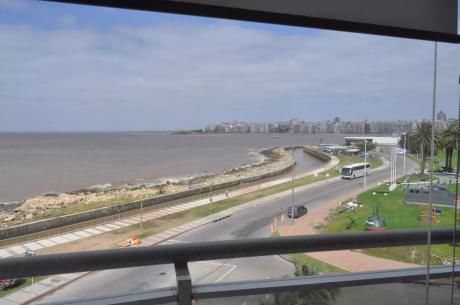 Pocitos. 3dor. 140mts2. Frente Al Mar. Terraza C/parrillero. 2 Gje. Vig 24 Hs.