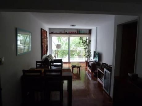 Pocitos Amueblado. 1 Dor. 45m2. Piso 3 Al Frente. Calef. 200mts Rambla. Vig 24