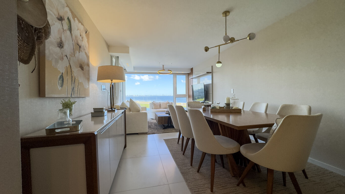 Alquiler invernal Apartamento 3 dormitorios Playa Mansa - Poseidon Laguna · Foto 5