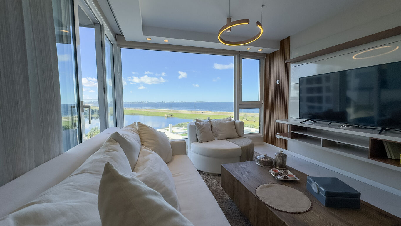 Alquiler invernal Apartamento 3 dormitorios Playa Mansa - Poseidon Laguna · Foto 3