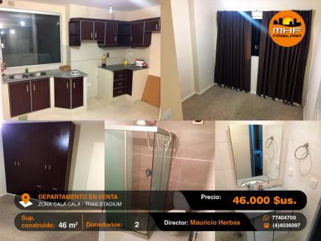 Departamento En Venta De 2 Dormitorios Zona Cala Cala