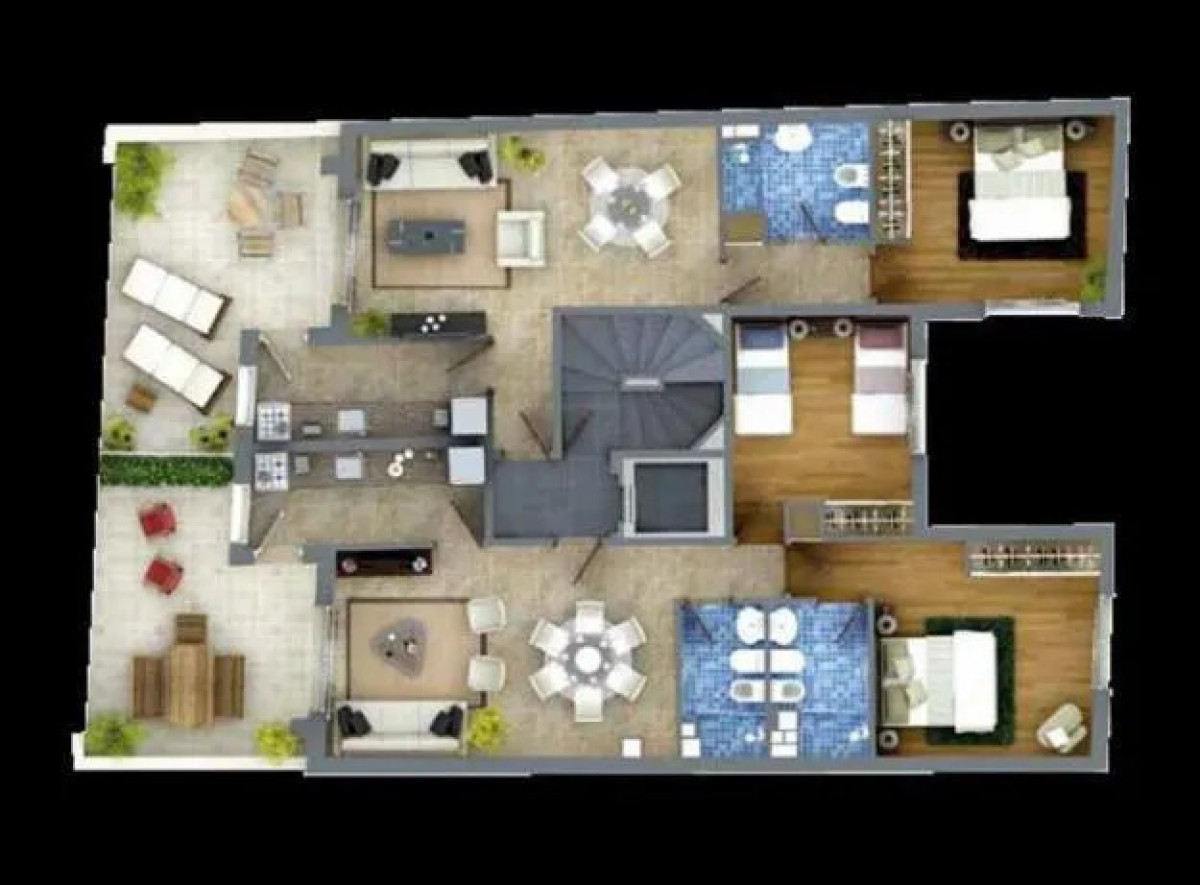 Alquiler Apartamento Nuevo 2 Dormitorios 2 Baños Con Balcón En Centro · Foto 11