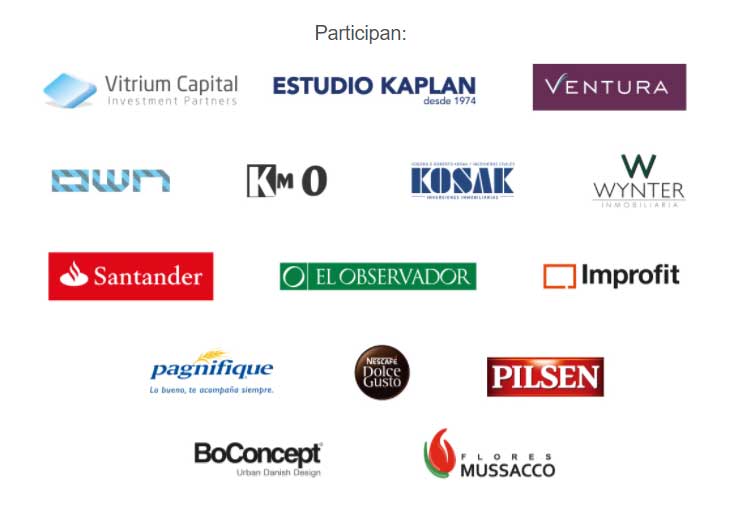 Sponsors del evento Uruguay Invierte
