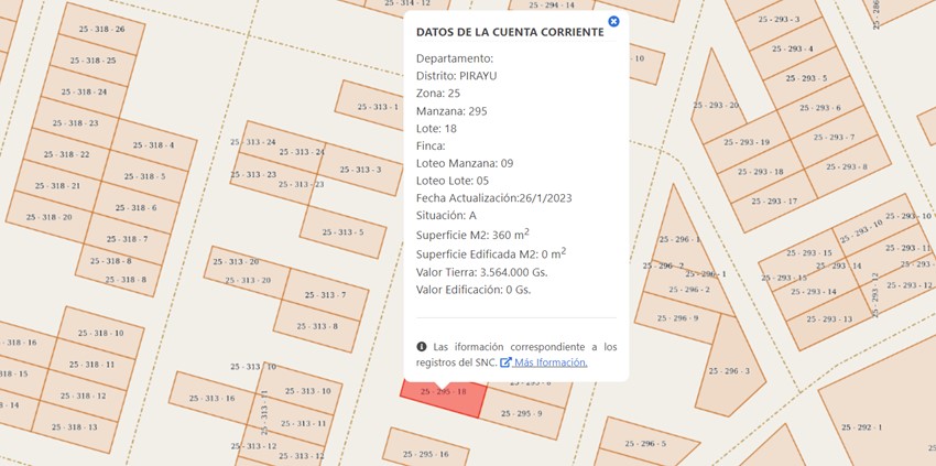 Terreno en Pirayu - Costa Jhu — foto 3