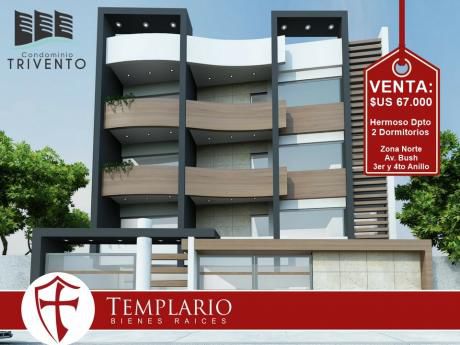 Av. Bush 3er Y 4to Anilo - Zona Norte - Cond. Trivento - $us 67.000
