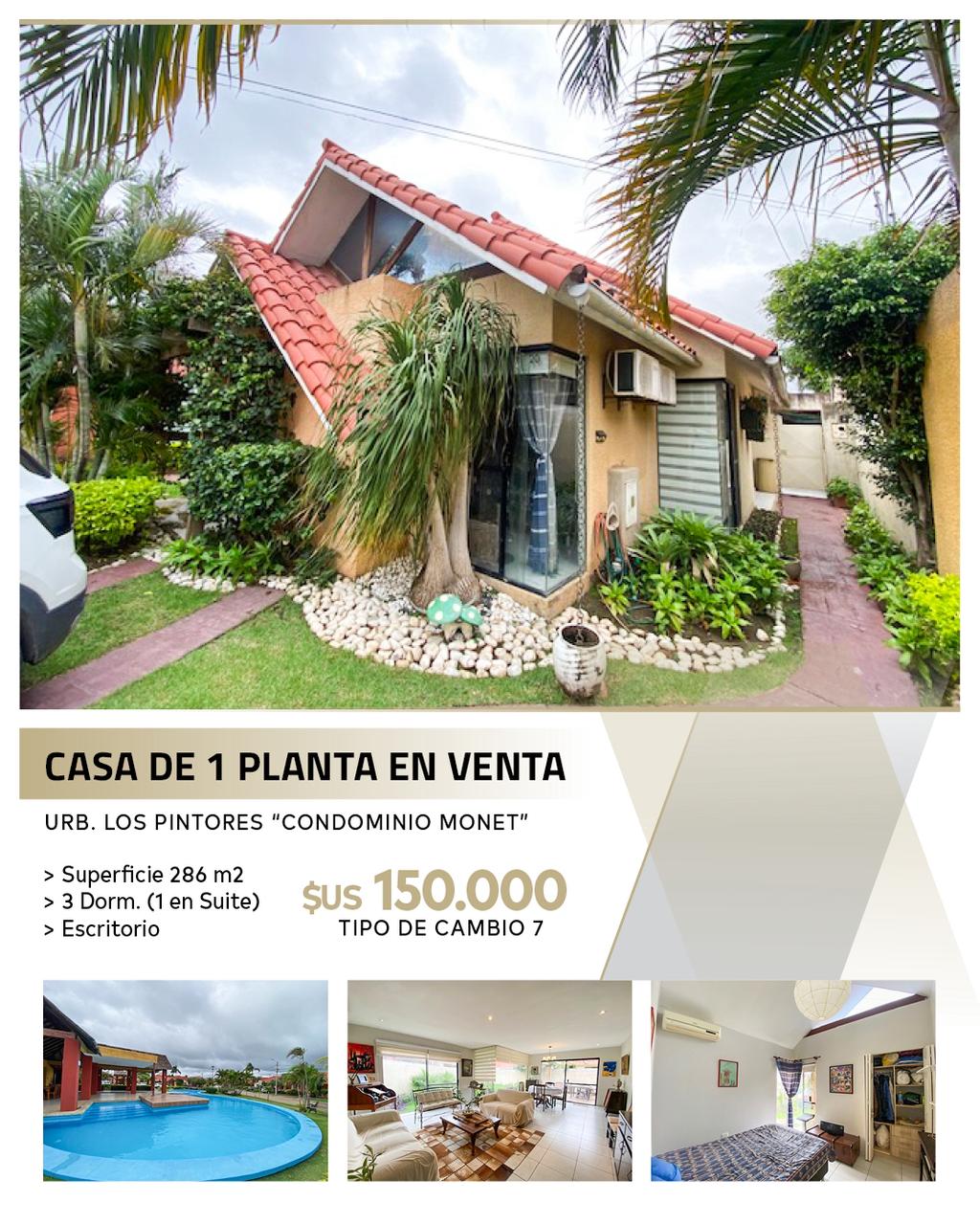 Casa En El Remanso Cond Monnet
