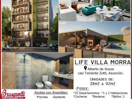Edificio Life Villa Morra!!