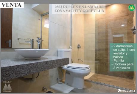 0803 Duplex A Estrenar En Lambare, Zona Yacht Y Golf Club