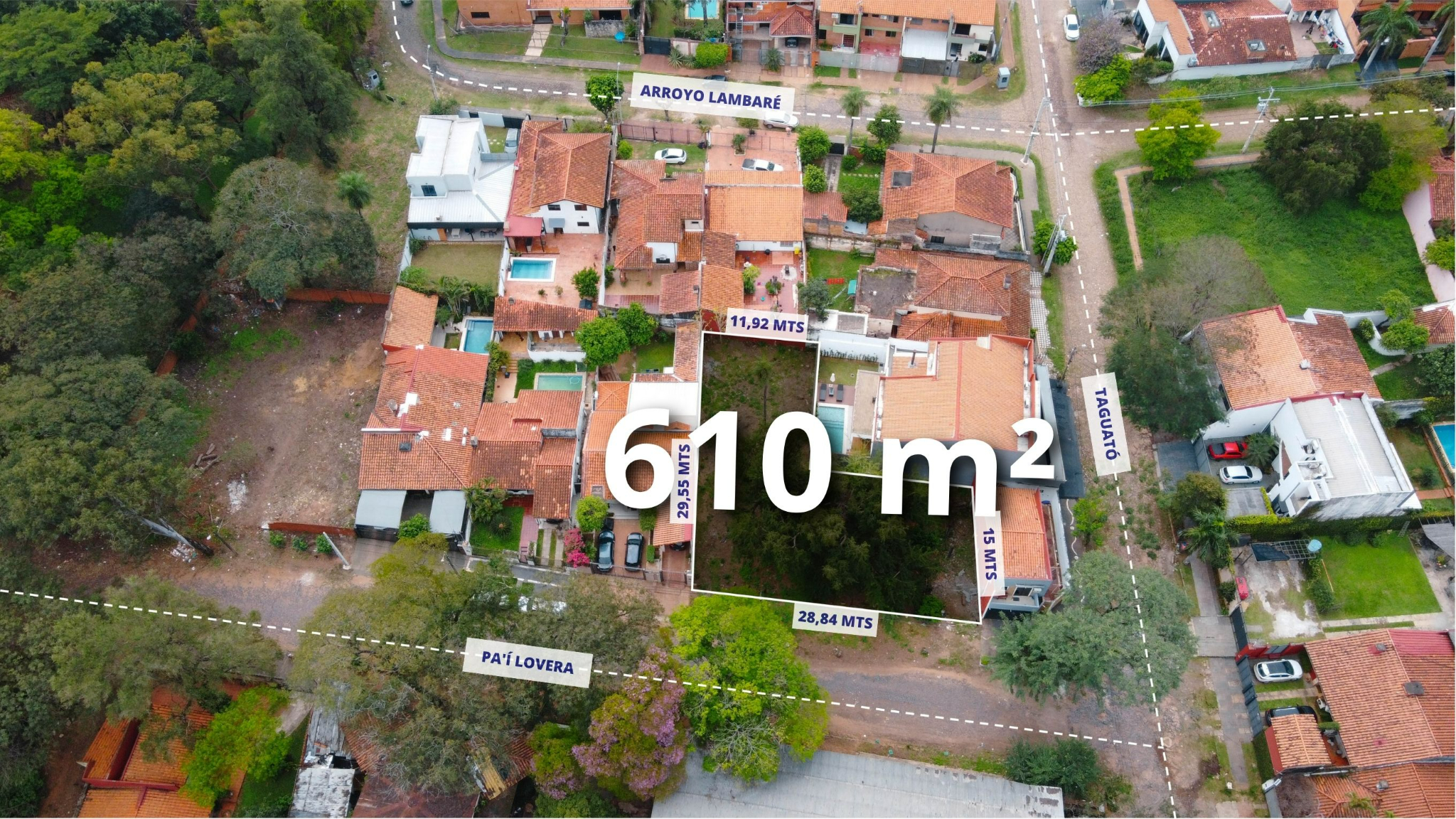 Terreno 610 m2 - Santa Librada, Asunción. A cuadras de Avda. Perón. - foto 1
