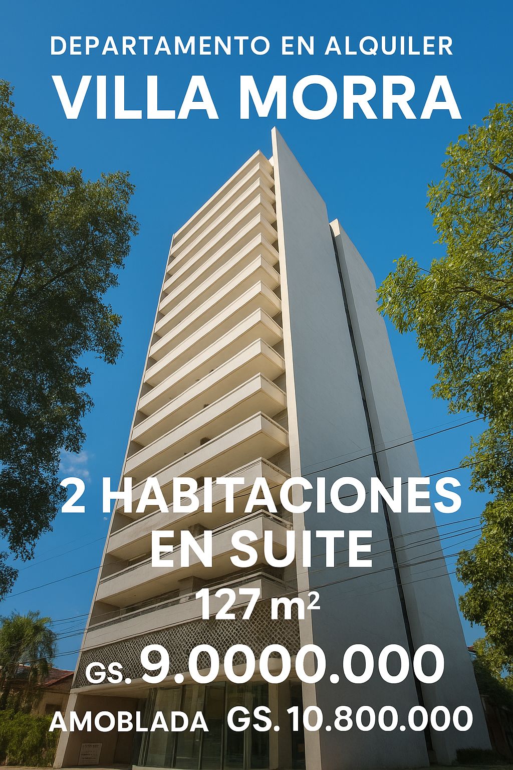 DEPARTAMENTO EN ALQUILER – VILLA MORRA — foto 2