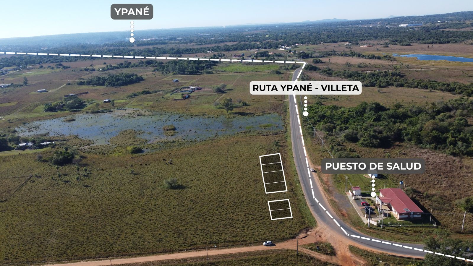 En venta 6 lotes en Ypane - Villeta — foto 3