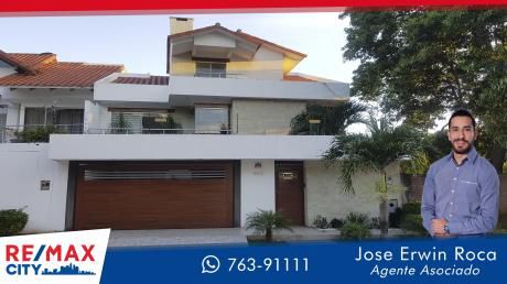 Preciosa Casa En Av. La Barranca (2do Y 3er Anillo)