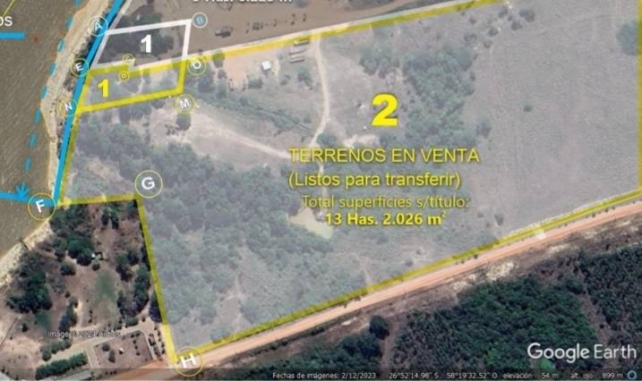 13,2 HECTÁREAS EN VENTA EN PILAR — foto 2