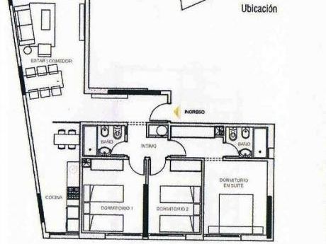 Apartamento 3 Dormitorios, 2 Baños, Gala Parque