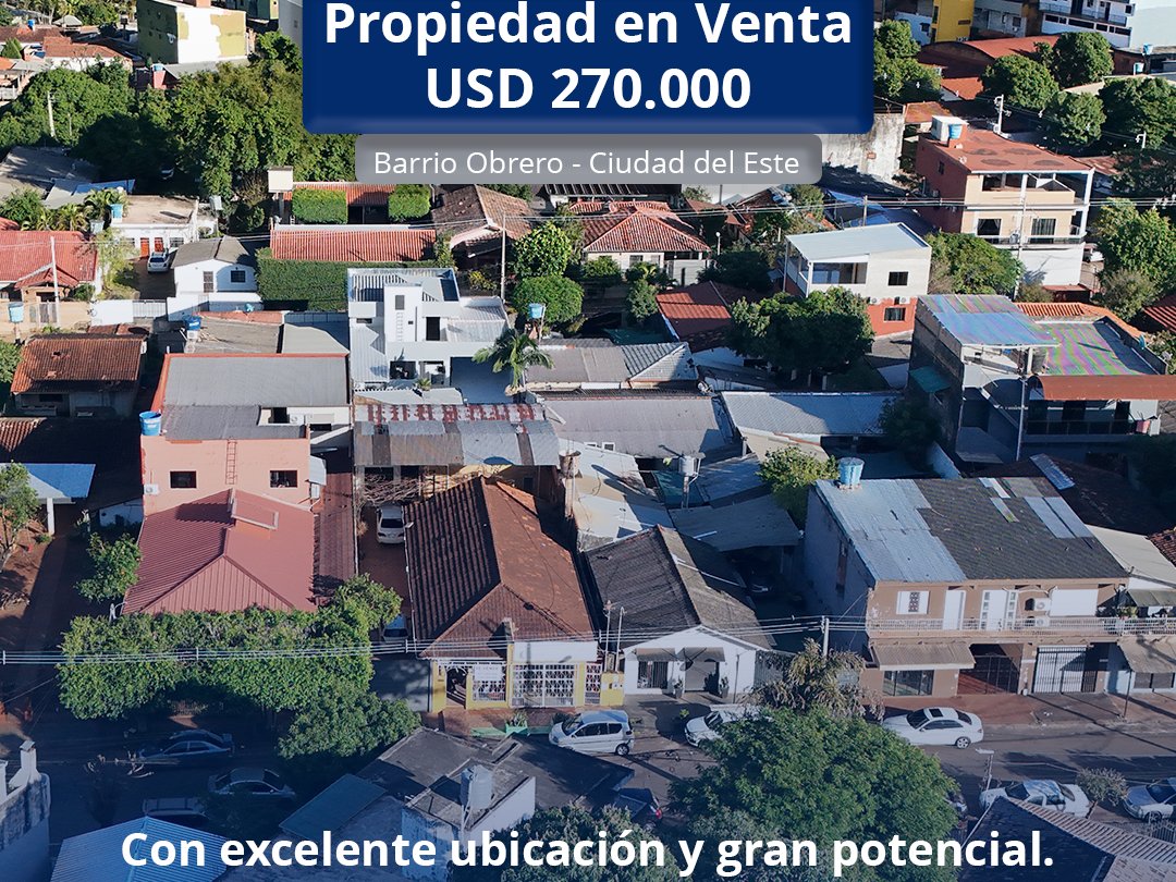 VENDO CASA EN OBRERO, CIUDAD DEL ESTE — foto 3