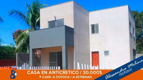 Casa A Estrenar En Anticretico