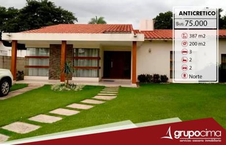 Casa En Anticretico En Condominio !!