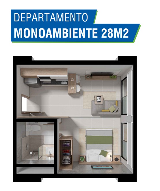 VENDO MONOAMBIENTE ZONA CIT EXCELENTE UBICACIÓN — foto 3