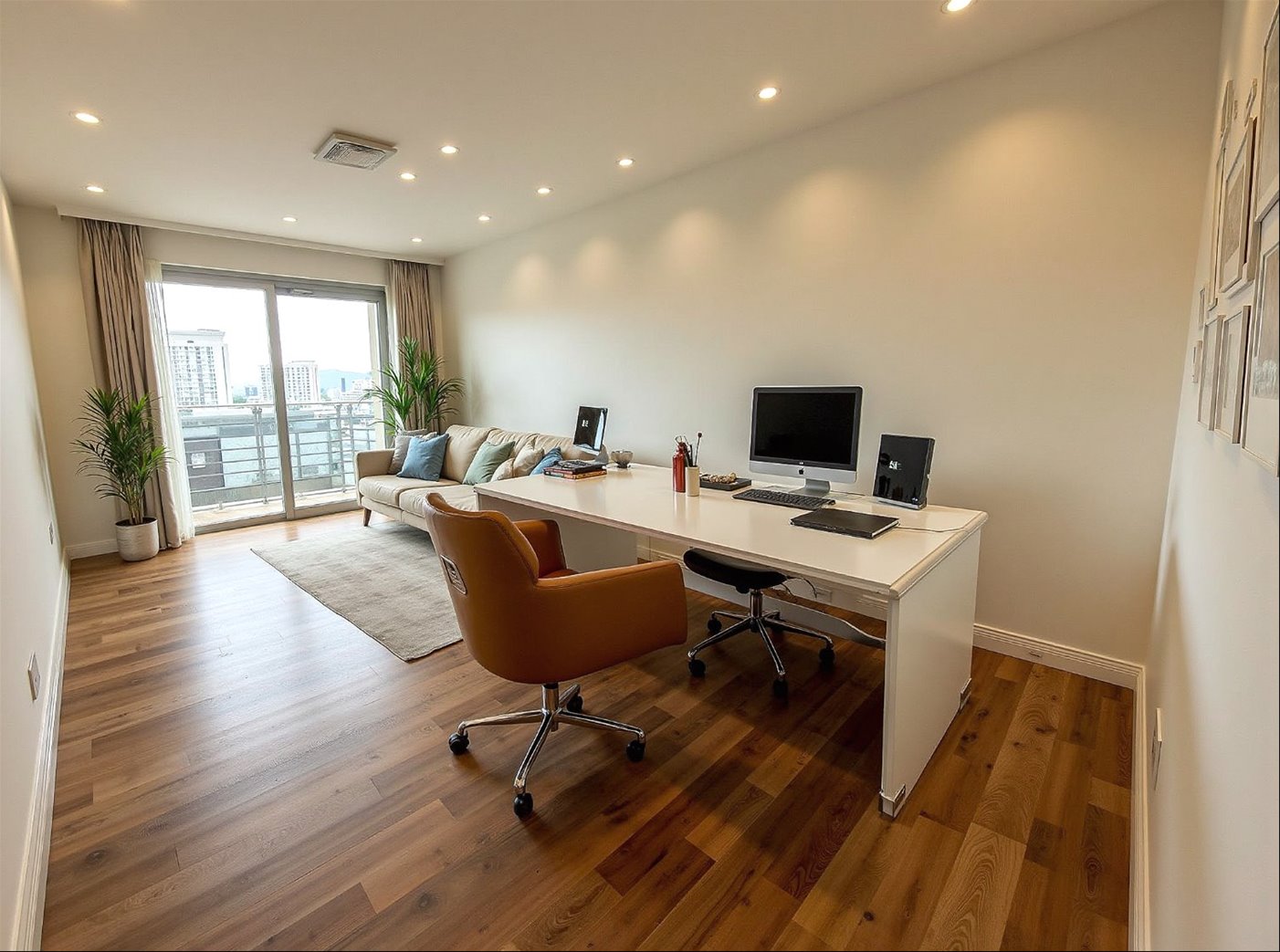 PUNTA CARRETAS PRÓXIMO RAMBLA,  AGRADABLE Y LUMINOSO  MONOAMBIENTE AL  FRENTE CON  TERRAZA Y COCINA DEFINIDA,  VIVIENDA O ESCRITORIO · Foto 2