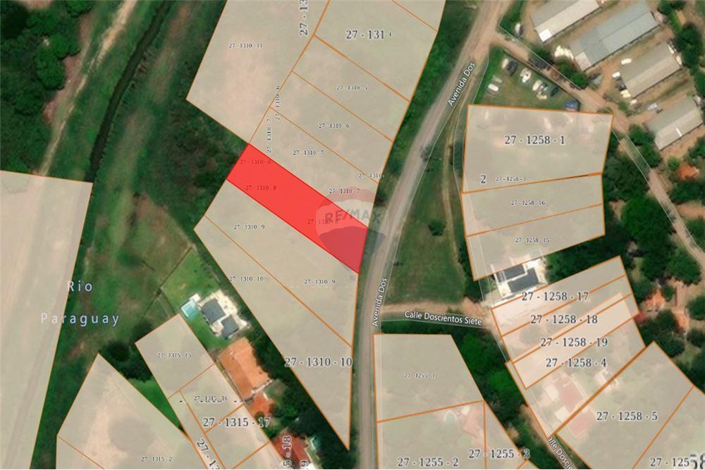 Terreno de 1.732 m2 en Surubi'i con Salida al Canal sobre Avenida Principal — foto 3
