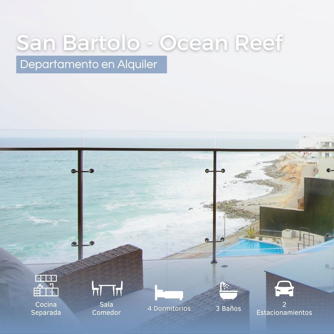Departamento en alquiler en San Bartolo