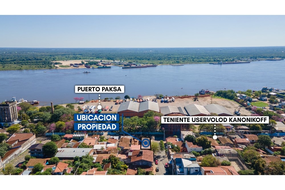Venta de terreno en Esquina Sajonia, frente al Puerto PAKSA — foto 3