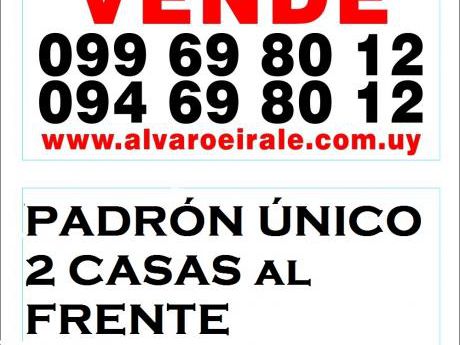 #p.u. 2 Casas Al Frente. 1.000 M2* Rutas 1 Y 5 (nuevo Paris)