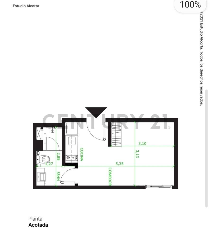Departamento monoambiente en Venta — foto 2