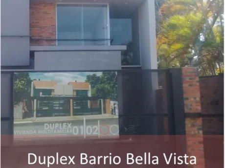 Vendo Hermoso Duplex En Bella Vista