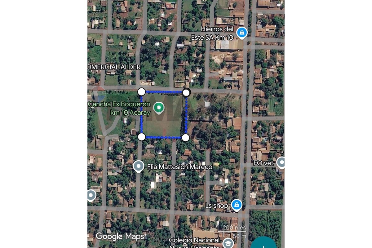 VENDO 1 HECTAREA EN KM 10 ACARAY CIUDAD DEL ESTE — foto 3