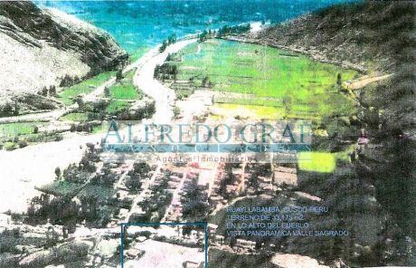 Terreno Rustico Venta Valle Vilcanota - Urb. Urubamba - Cuzco