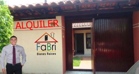 Casa En Alquiler En 450 $us 3er Y 4º Anillo Santos Dumont