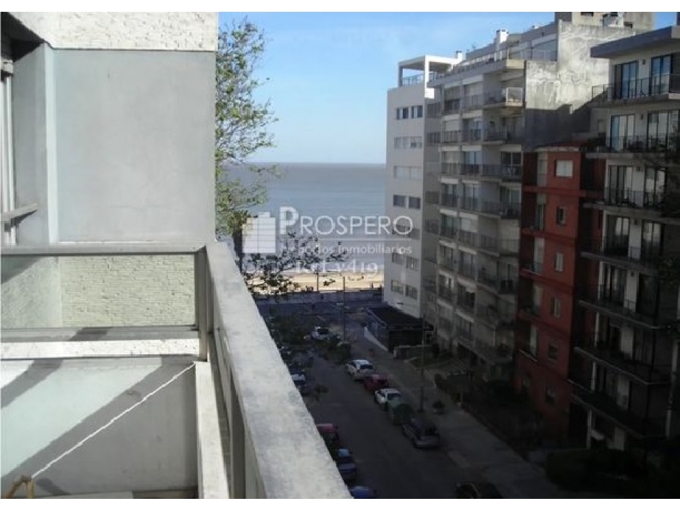 V419 Alquiler Apto 1dorm/Pocitos/ balcón ascensor portería
