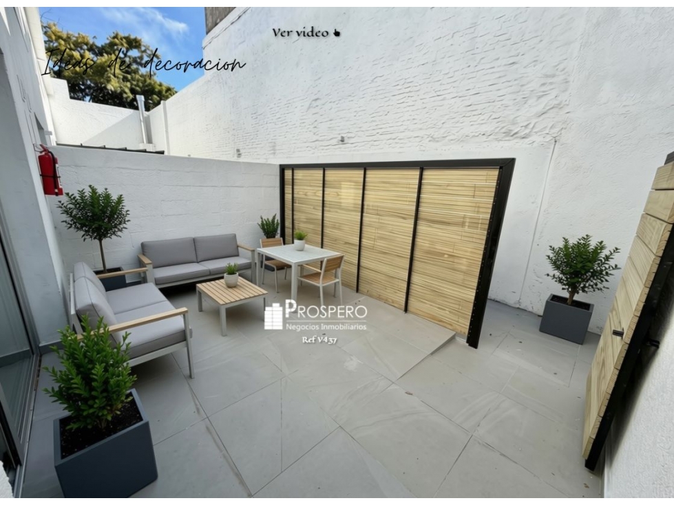 V437/2 Alquiler duplex 1 dorm aguada c/garaje y patio · Foto 3