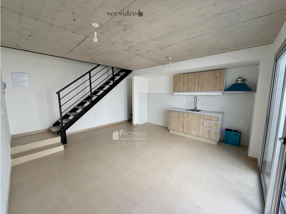 V437/2 Alquiler duplex 1 dorm aguada c/garaje y patio · Foto 4