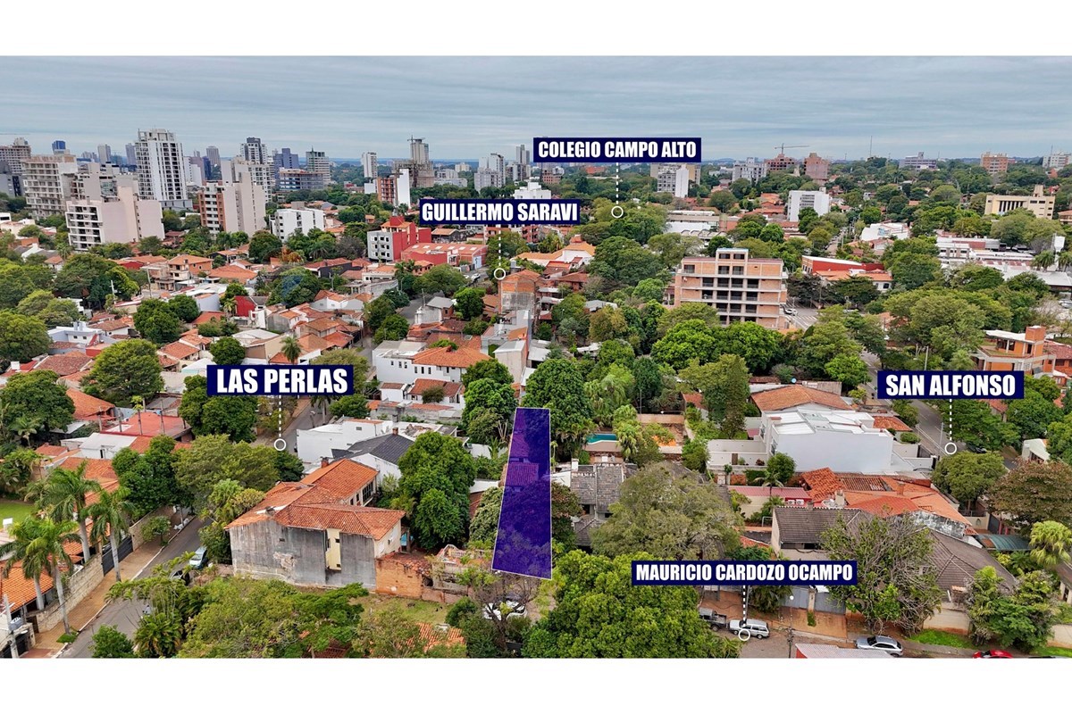 Terreno en Recoleta, Asunción | 490.85m2 | Zona AR2B — foto 3