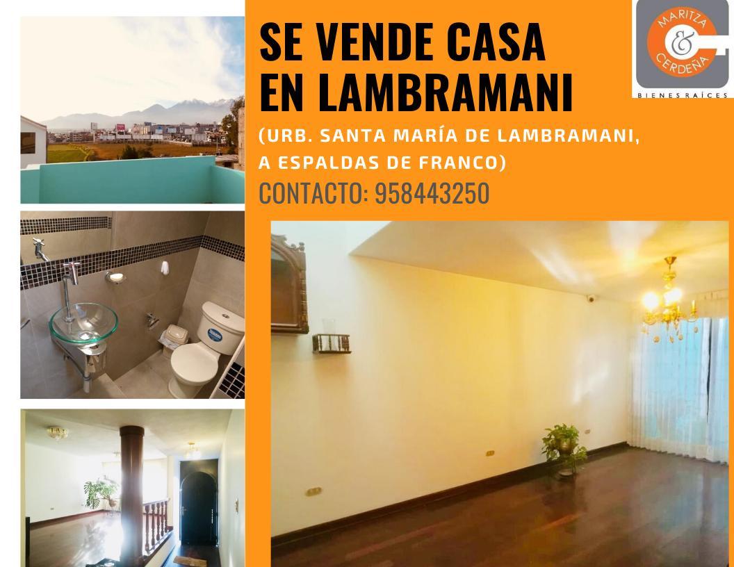 Casa en venta en José Luis Bustamante y Rivero