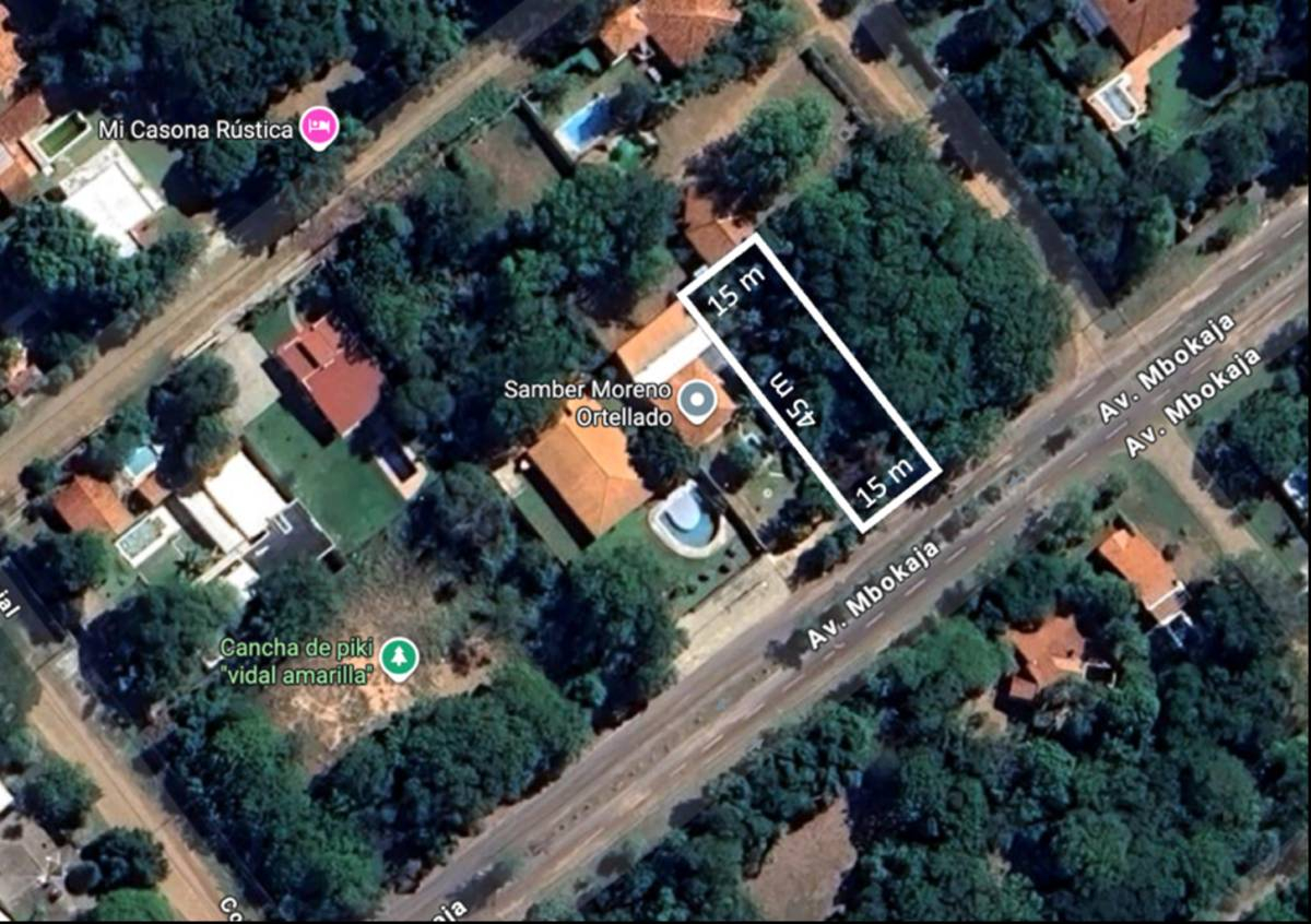 Vendo Terreno sobre Avda. Mbocaya - San Bernardino — foto 2