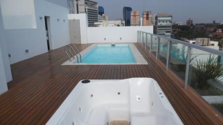 Alquilo Departamento Amoblado Con Piscina Un Dormitorio Zona Shopping Del Sol