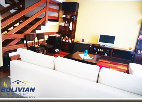 Obrajes, Bonita Casa En Venta En Condominio