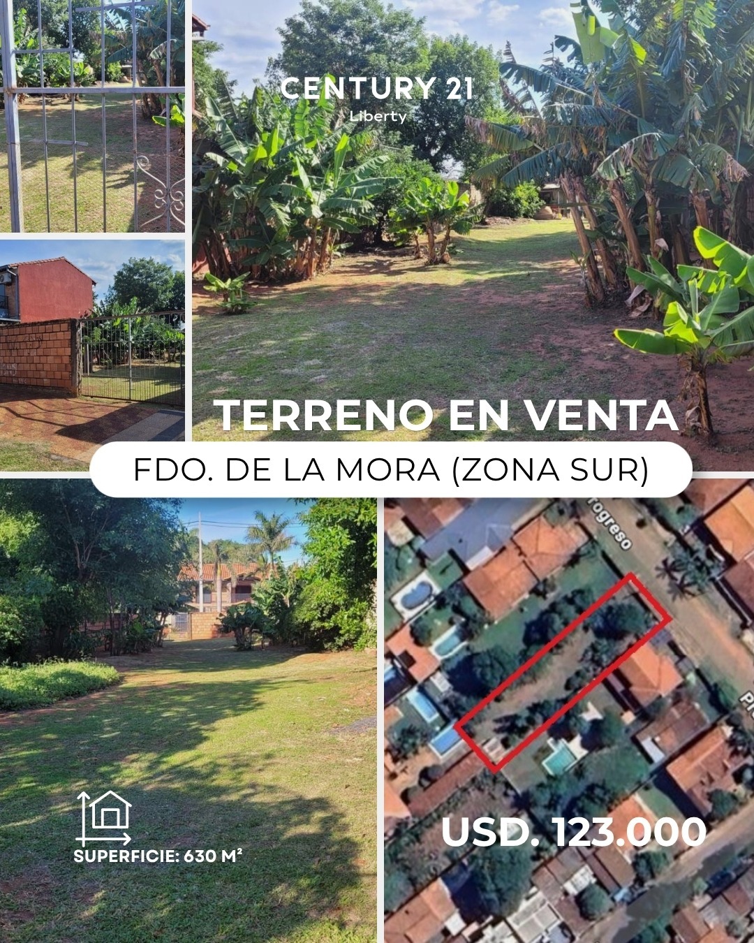 VENDO TERRENO EN FERNANDO DE LA MORA - foto 1